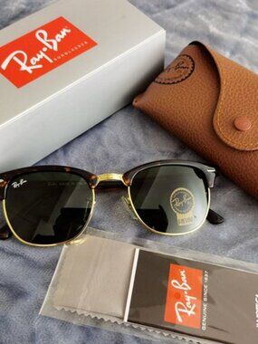 Ray-Ban RB3016 Tortoiseshell Sunglasses 51mm
